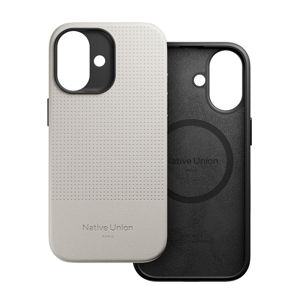 iPhone 17 Kılıf M-safe Şarj Özellikli Deri Dokulu Native Union 2025 Active Serisi Kılıf