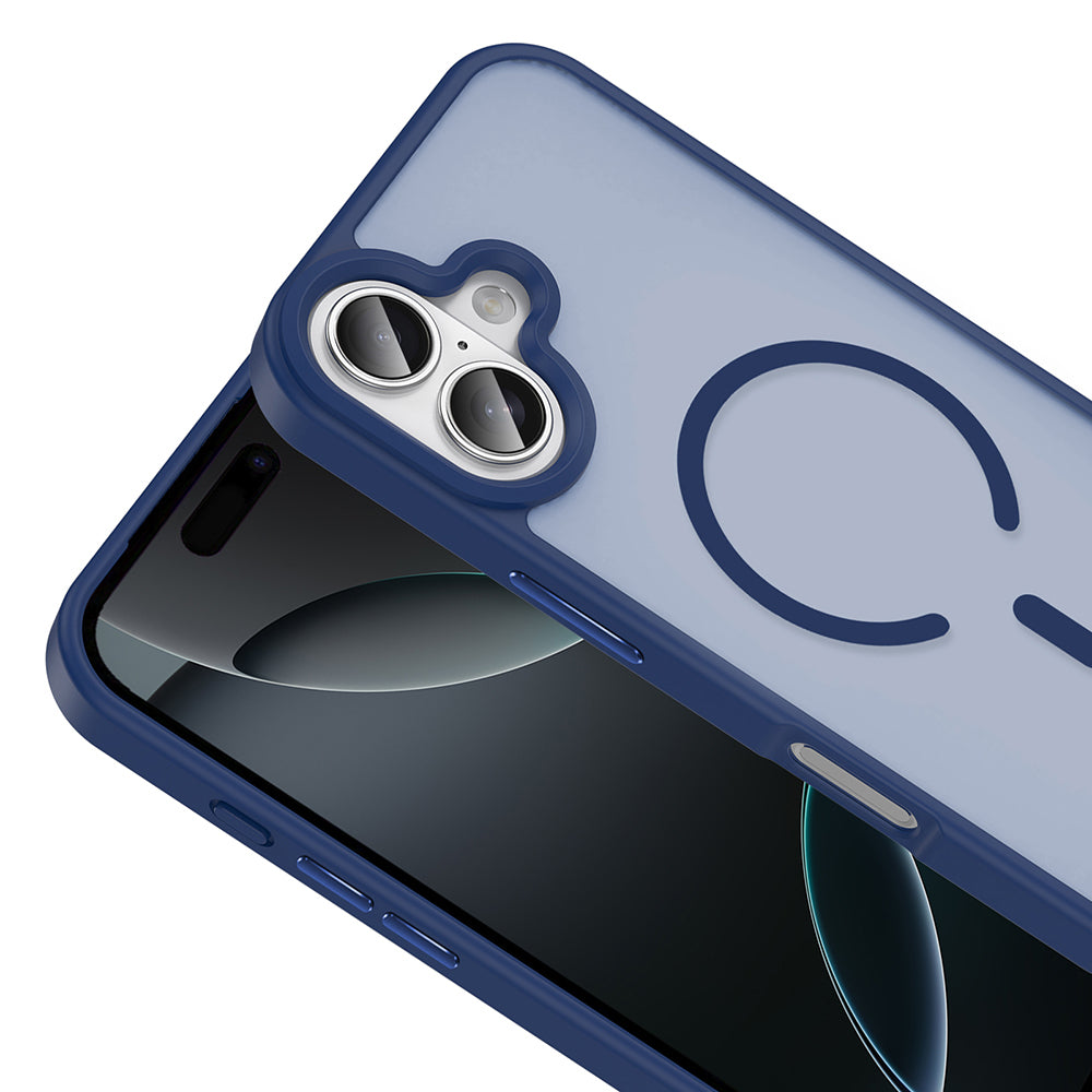 iPhone 17 Kılıf M-safe Şarj Özellikli Mat Arka Yüzey Zore Sio Kılıf