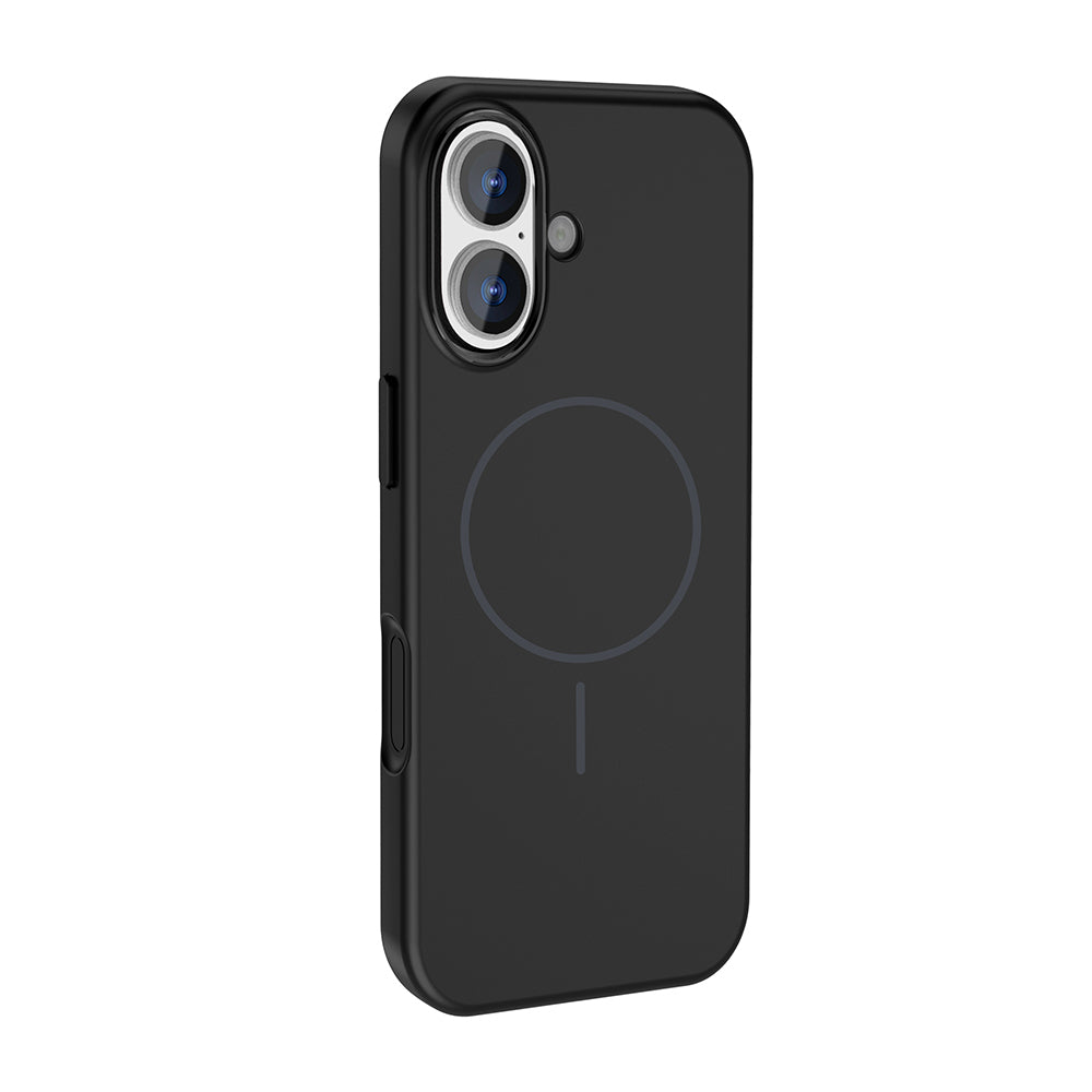 iPhone 17 Kılıf M-Safe Şarj Özellikli Metal Kamera Çerçeveli Zore Edi Silikon Kılıf