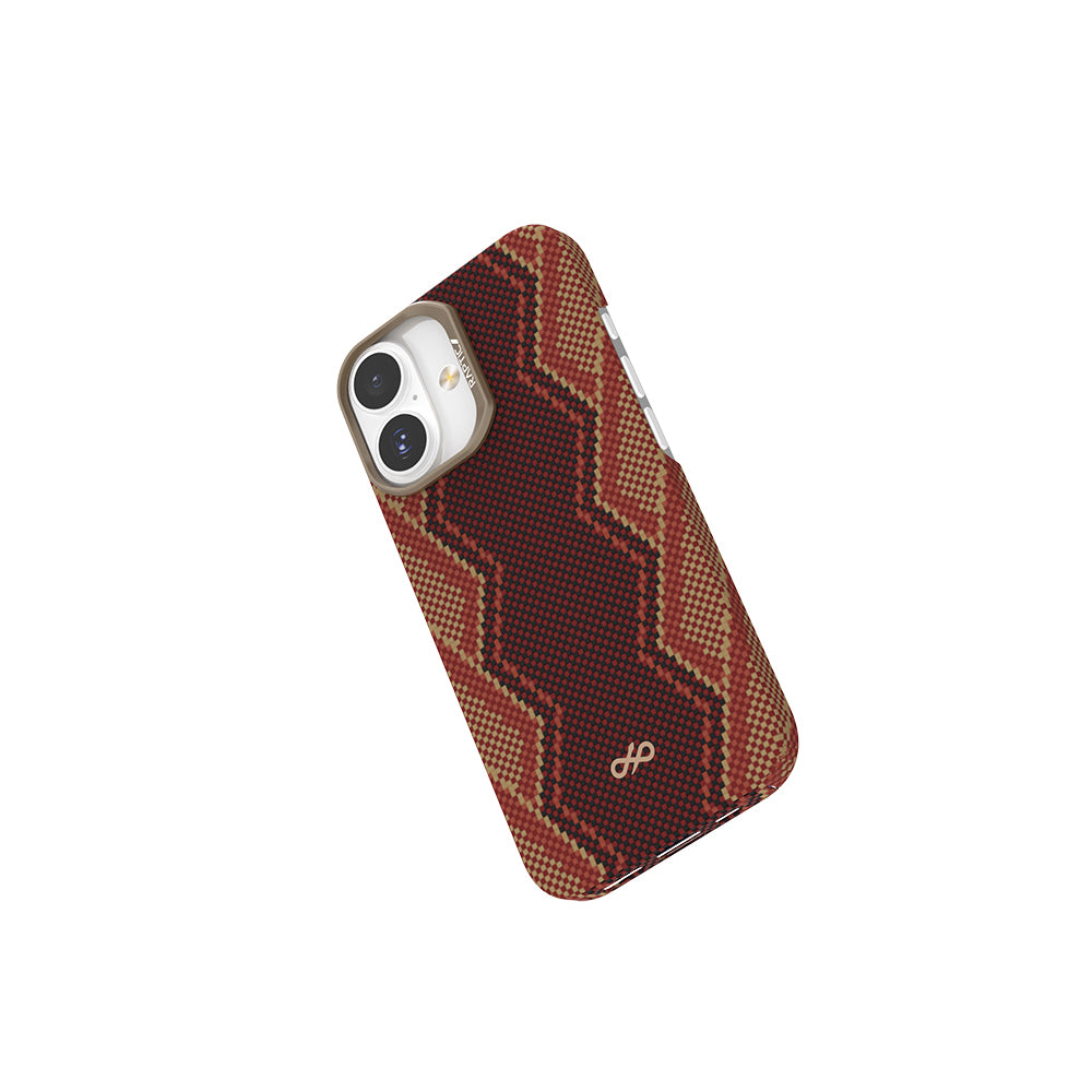 iPhone 17 Kılıf M-safe Şarj Özellikli Raptic Aramid Skin Bionic Serisi Karbon Kılıf
