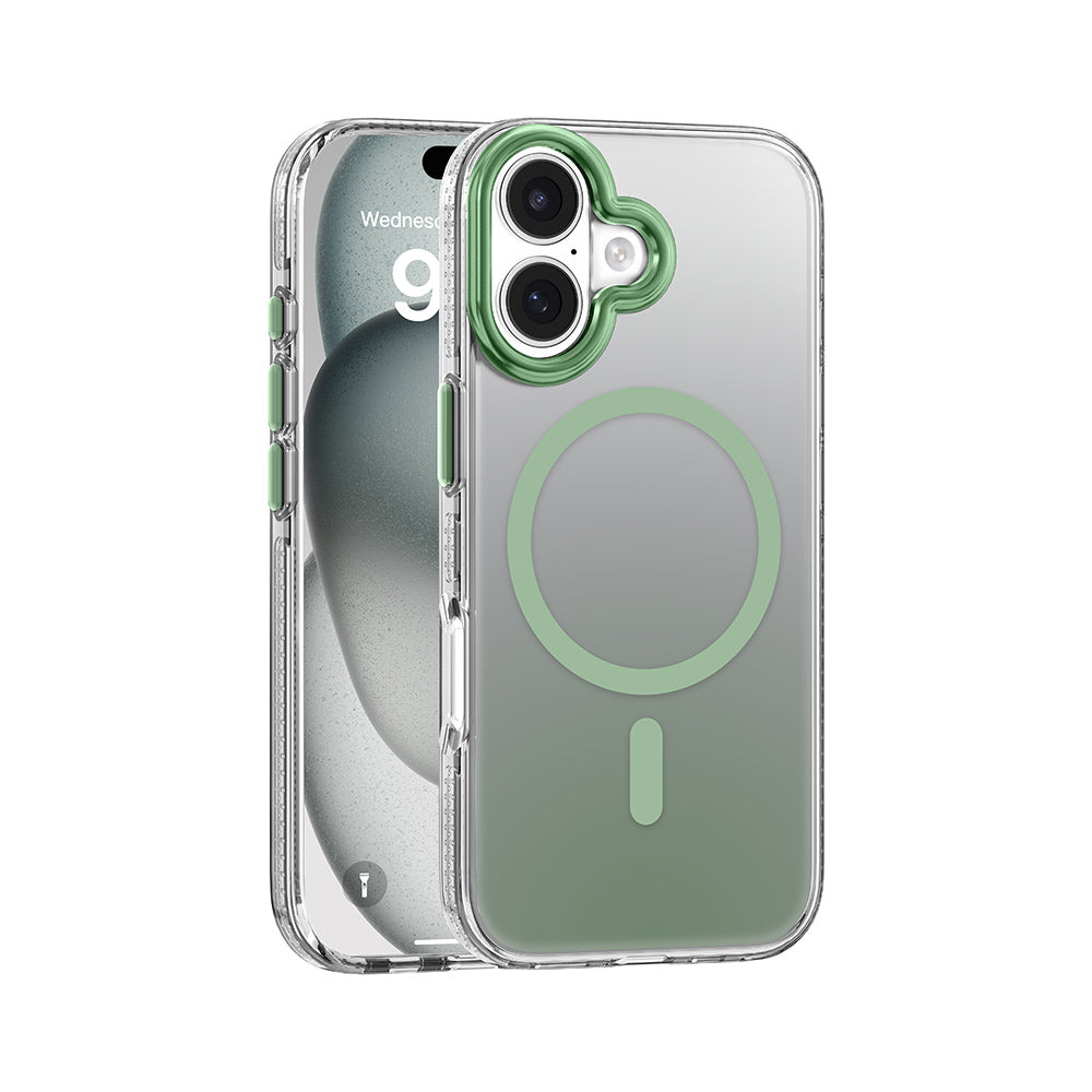 iPhone 17 Kılıf M-safe Şarj Özellikli Sararmaya Karşı Dayanıklı Mutural Icesense Serisi Kılıf