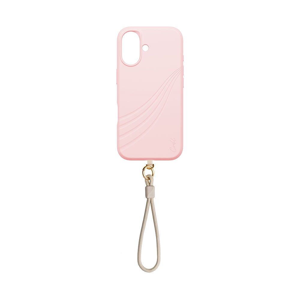 iPhone 17 Kılıf M-safe Şarj Özellikli Soft Arka Yüzey Askı İpli Coehl Serina Kılıf