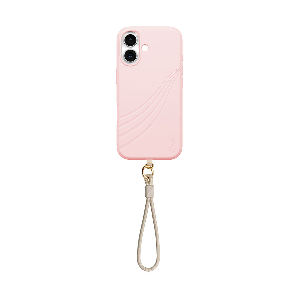 iPhone 17 Kılıf M-safe Şarj Özellikli Soft Arka Yüzey Askı İpli Coehl Serina Kılıf