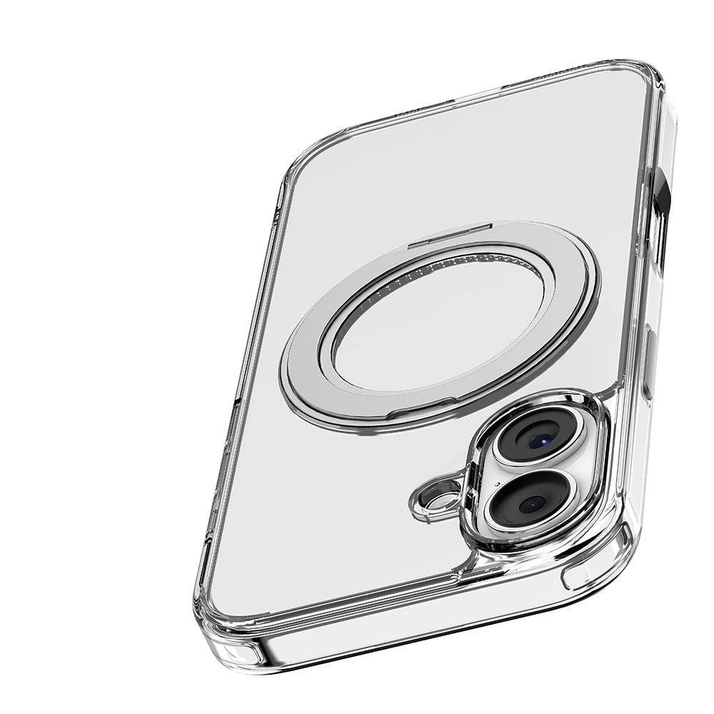 iPhone 17 Kılıf M-safe Şarj Özellikli Standlı Airbag Tasarımlı Mutural Fresh Serisi Kılıf