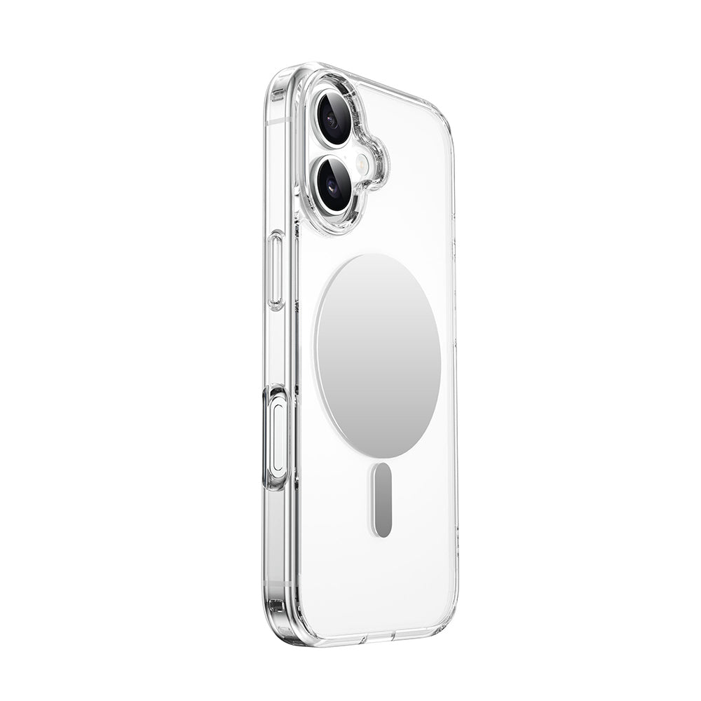 iPhone 17 Kılıf M-safe Şarj Özellikli Wiwu MCC-701 Aynalı Pro Serisi Sert PC Kılıf