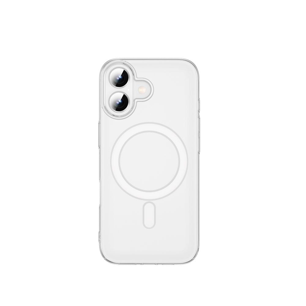 iPhone 17 Kılıf M-safe Şarj Özellikli Wiwu YXK-207 Invisible Pro Sert PC Kılıf