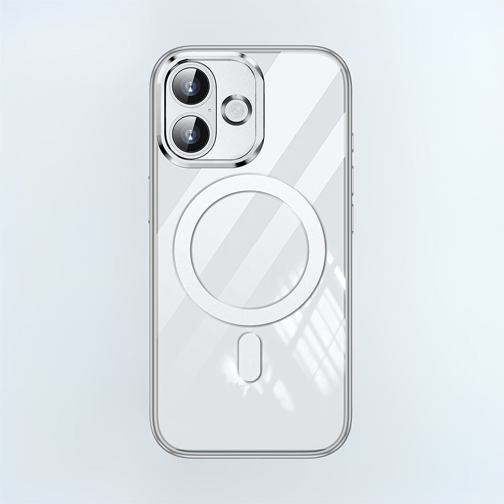 iPhone 17 Kılıf M-safe Şarj Özellikli Wlons Standlı Efsane Kılıf