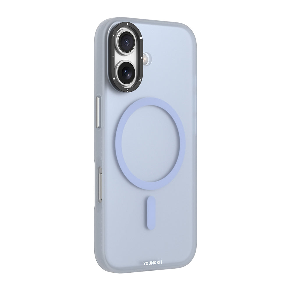 iPhone 17 Kılıf M-safe Şarj Özellikli Youngkit Hidden Sand Serisi Kılıf