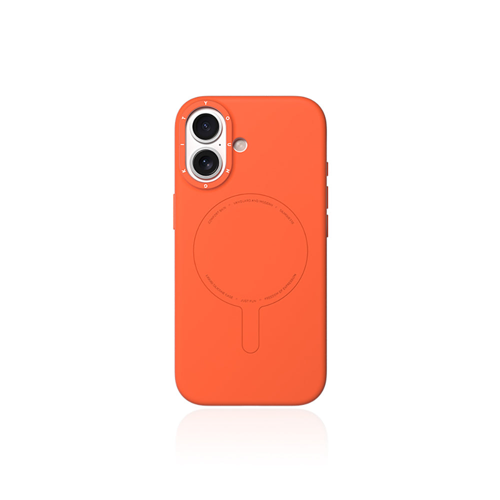 iPhone 17 Kılıf M-Safe Şarj Özellikli Youngkit Morandi Serisi Kılıf