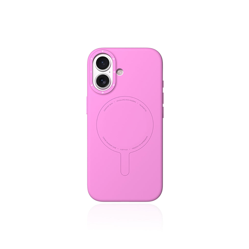 iPhone 17 Kılıf M-Safe Şarj Özellikli Youngkit Morandi Serisi Kılıf