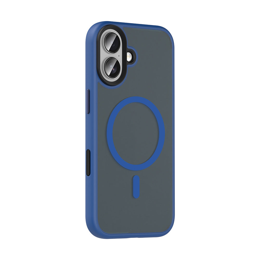 iPhone 17 Kılıf Mat Arka Yüzey Wireless Şarj Özellikli Zore Flet M-safe Kılıf