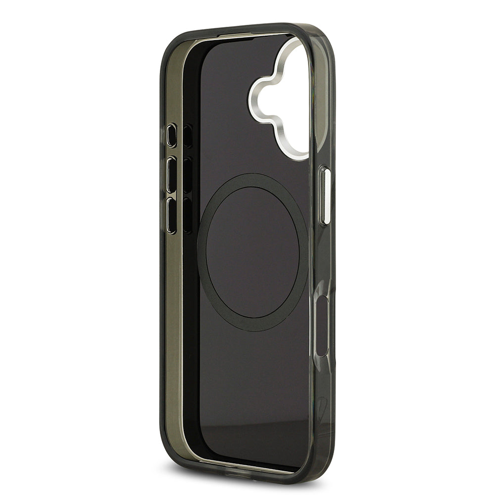 iPhone 17 Kılıf Mercedes Benz Orijinal Lisanslı M-safe Şarj Özellikli Çift Katmanlı PC Nostaljik Yıldız Dizayn Kılıf