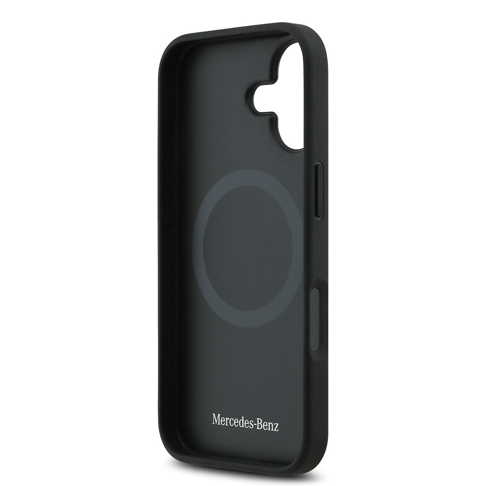 iPhone 17 Kılıf Mercedes Benz OrijinalLisanslı M-safe Şarj Özellikli Hakiki Deri Nostaljik Yıldız Dizayn Kılıf