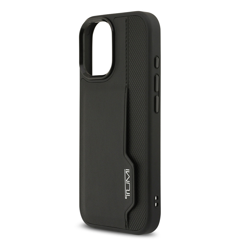 iPhone 17 Kılıf TUMI Orijinal Lisanslı Deri Dikey Kartlıklı Kılıf