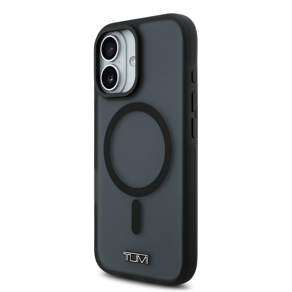 iPhone 17 Kılıf TUMI Orijinal Lisanslı M-safe Şarj Özellikli Buzlu Transparan Kılıf