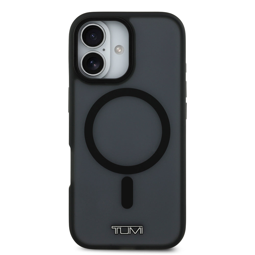 iPhone 17 Kılıf TUMI Orijinal Lisanslı M-safe Şarj Özellikli Buzlu Transparan Kılıf