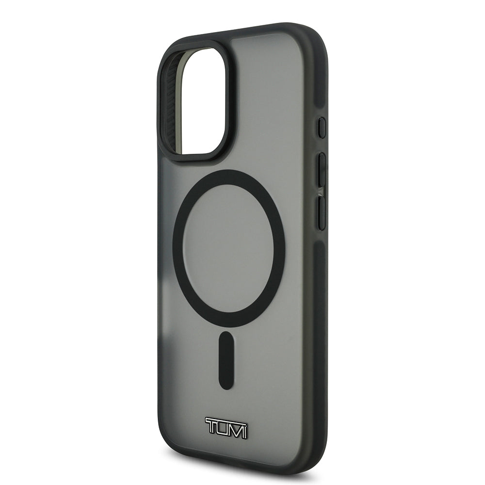 iPhone 17 Kılıf TUMI Orijinal Lisanslı M-safe Şarj Özellikli Buzlu Transparan Kılıf