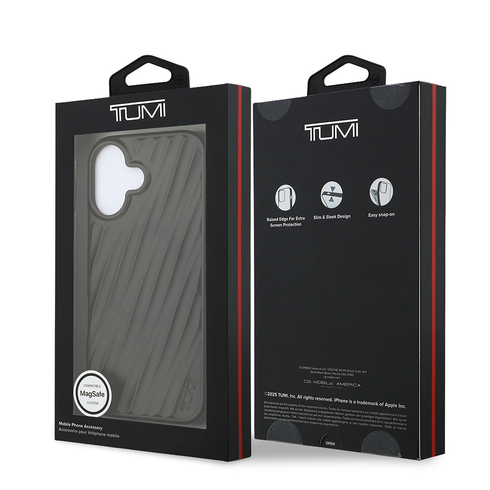 iPhone 17 Kılıf TUMI Orijinal Lisanslı M-safe Şarj Özellikli Transparan Kılıf