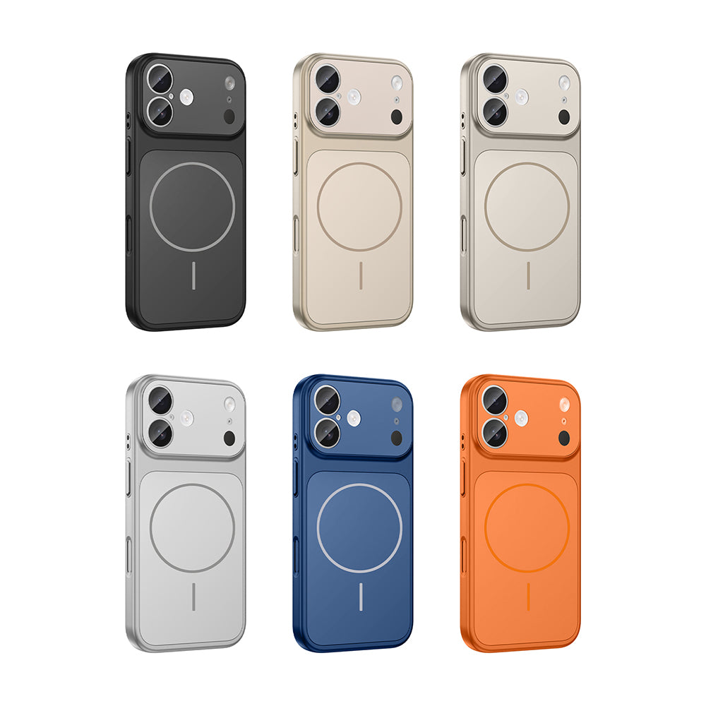 iPhone 17 Kılıf Zore M-Safe Şarj Özellikli Kamera Korumalı Formen Kılıf