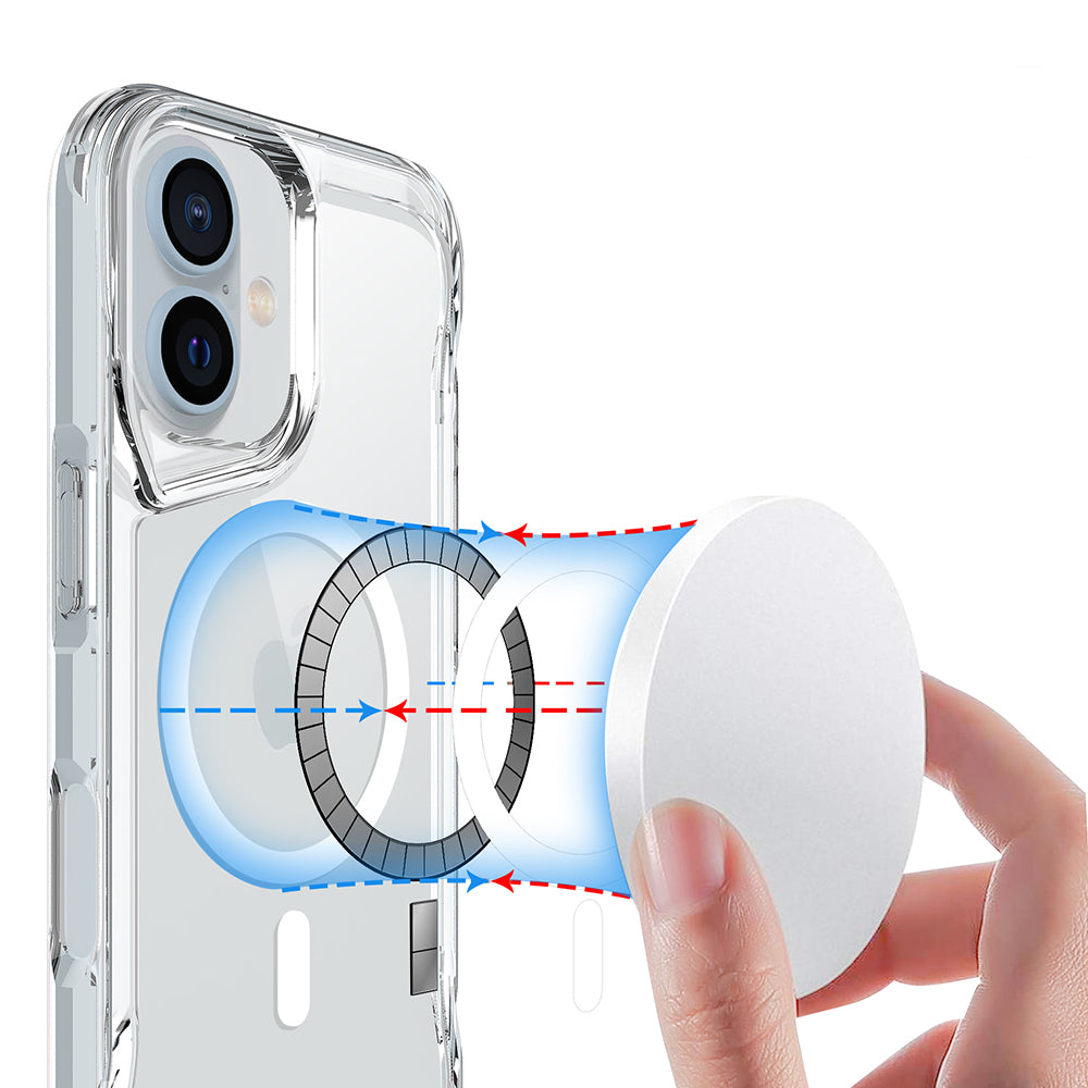 iPhone 17 Kılıf Zore M-safe Şarj Özellikli T-Max M-safe Kılıf
