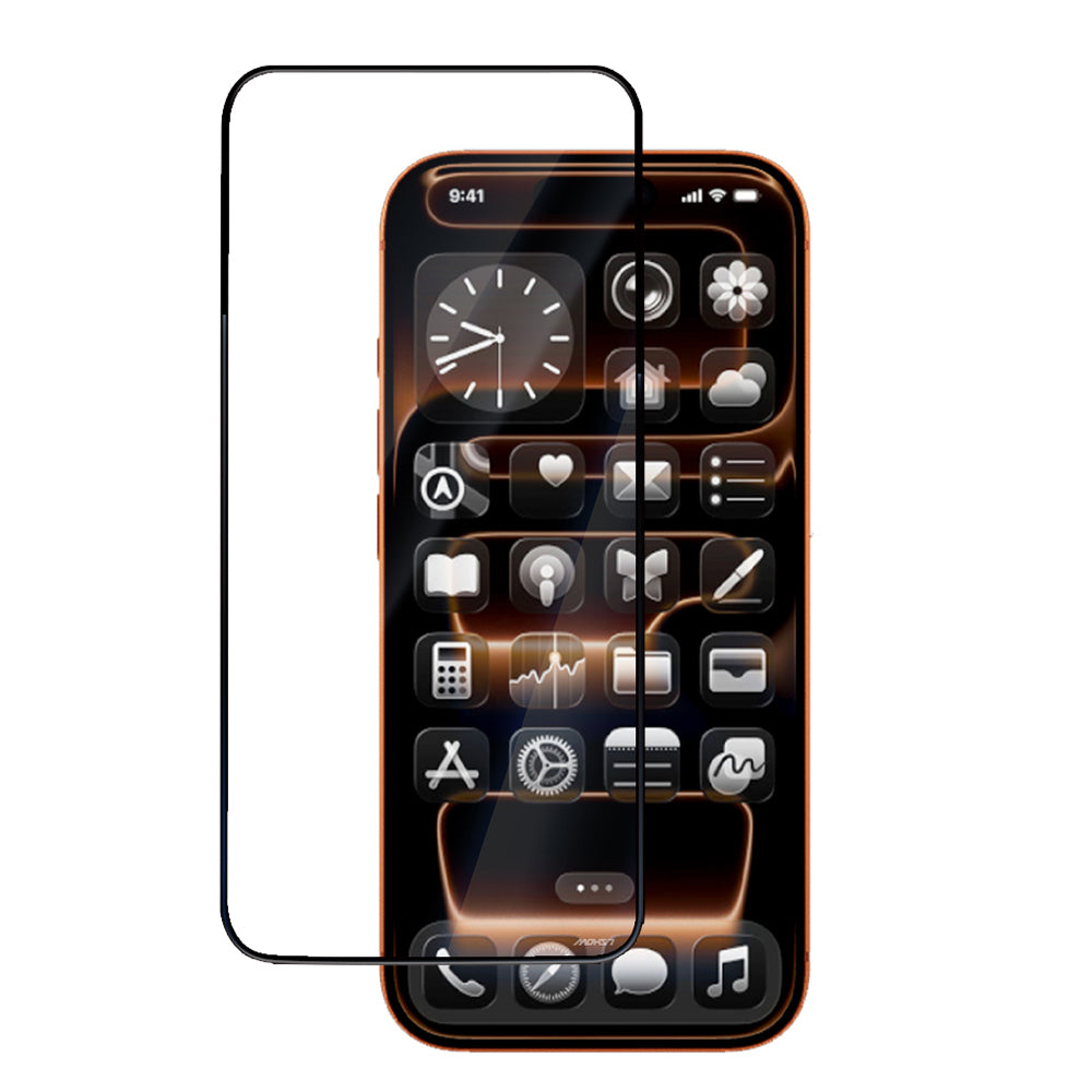 iPhone 17 Mohseven Safir Coating HD 3D Glue Temperli Cam Ekran Koruyucu