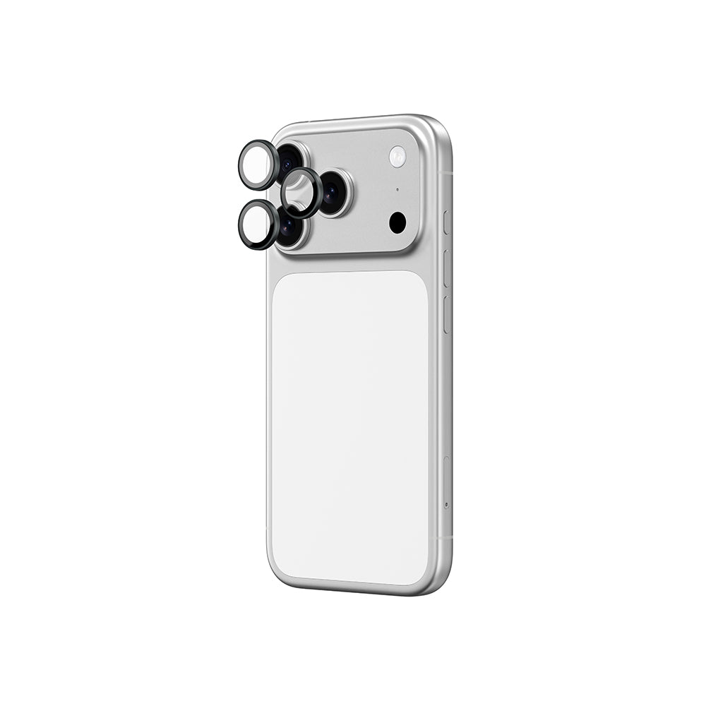 iPhone 17 Pro Amazingthing Anti Reflective Kamera Lens Koruyucu + Kolay Uygulama Aparatlı