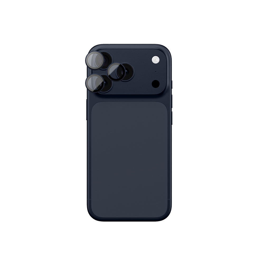 iPhone 17 Pro Amazingthing Anti Reflective Kamera Lens Koruyucu + Kolay Uygulama Aparatlı