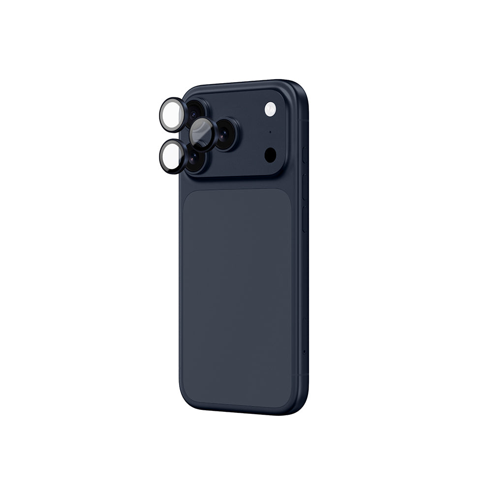 iPhone 17 Pro Amazingthing Anti Reflective Kamera Lens Koruyucu + Kolay Uygulama Aparatlı