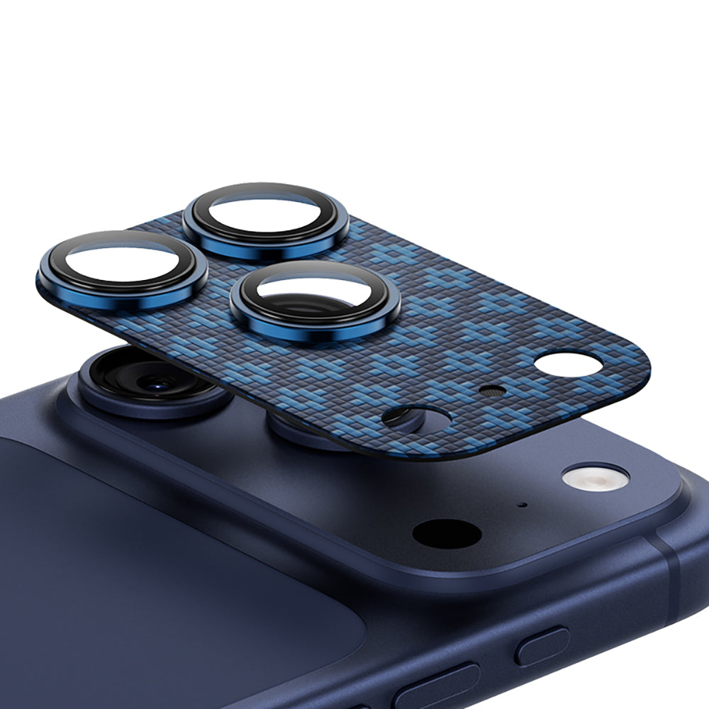 iPhone 17 Pro Benks ArmorWarrior ArmorGrid Serisi Kevlar Kamera Lens Koruyucu