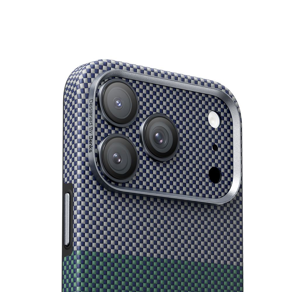 iPhone 17 Pro Benks ArmorWarrior Aurora Serisi Kevlar Kamera Lens Koruyucu