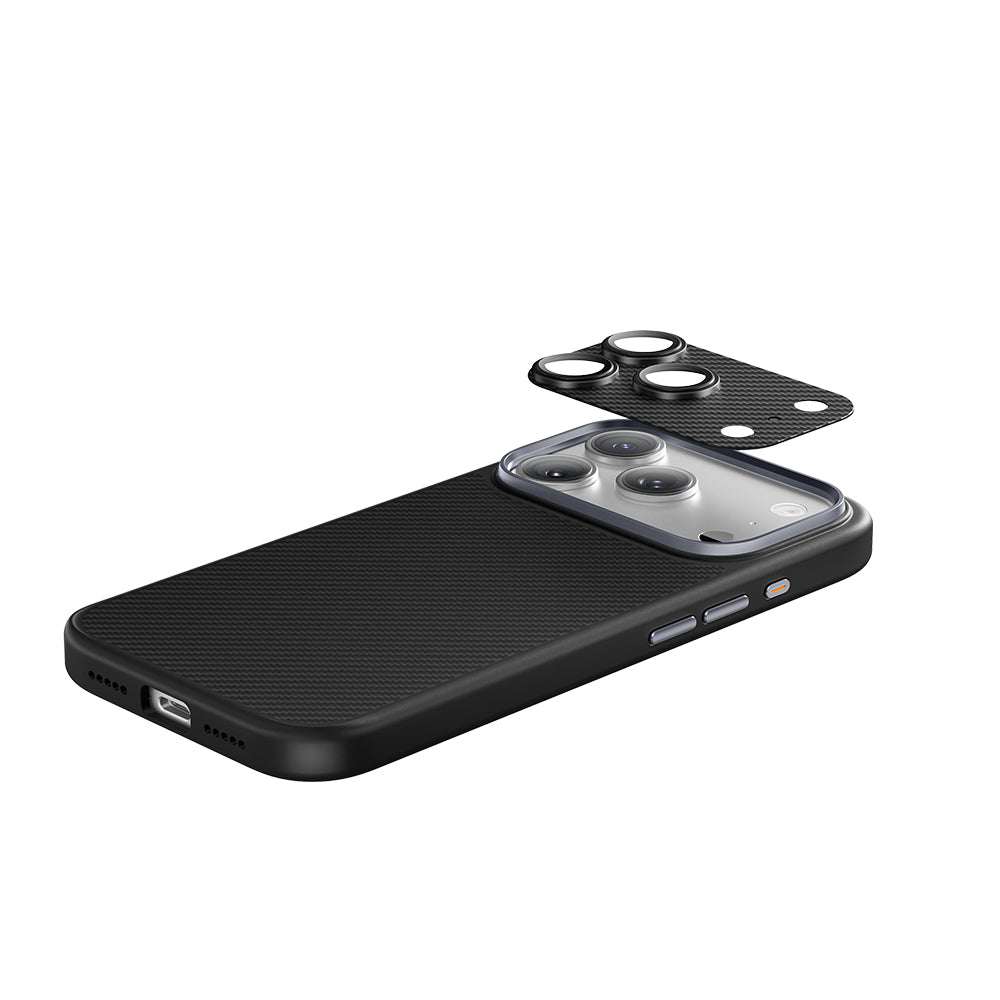 iPhone 17 Pro Benks ArmorWarrior Serisi 600D Kevlar Kamera Lens Koruyucu