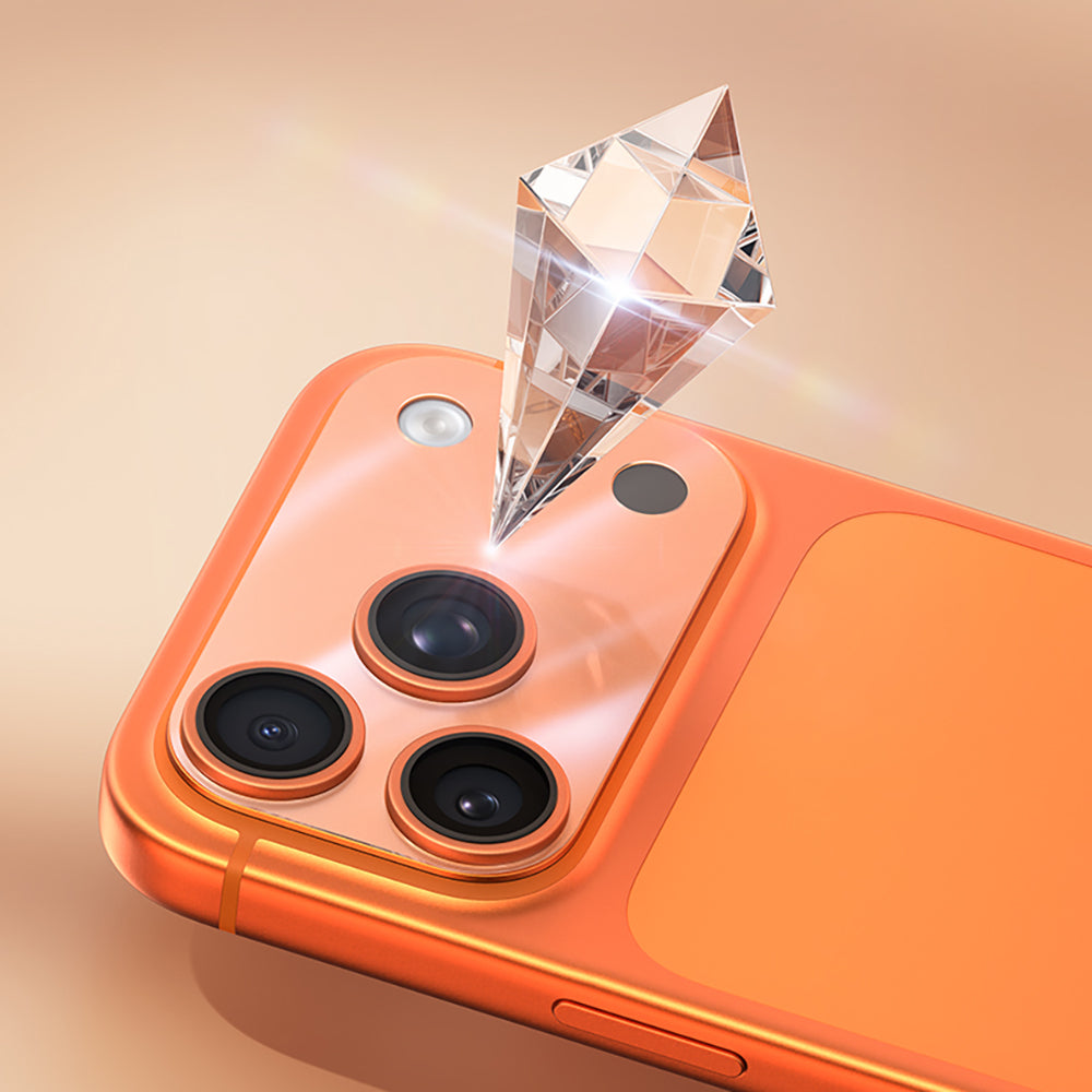 iPhone 17 Pro Benks Çizilmelere Karşı Dayanıklı 0.35mm Mat Kamera Full Lens Koruyucu