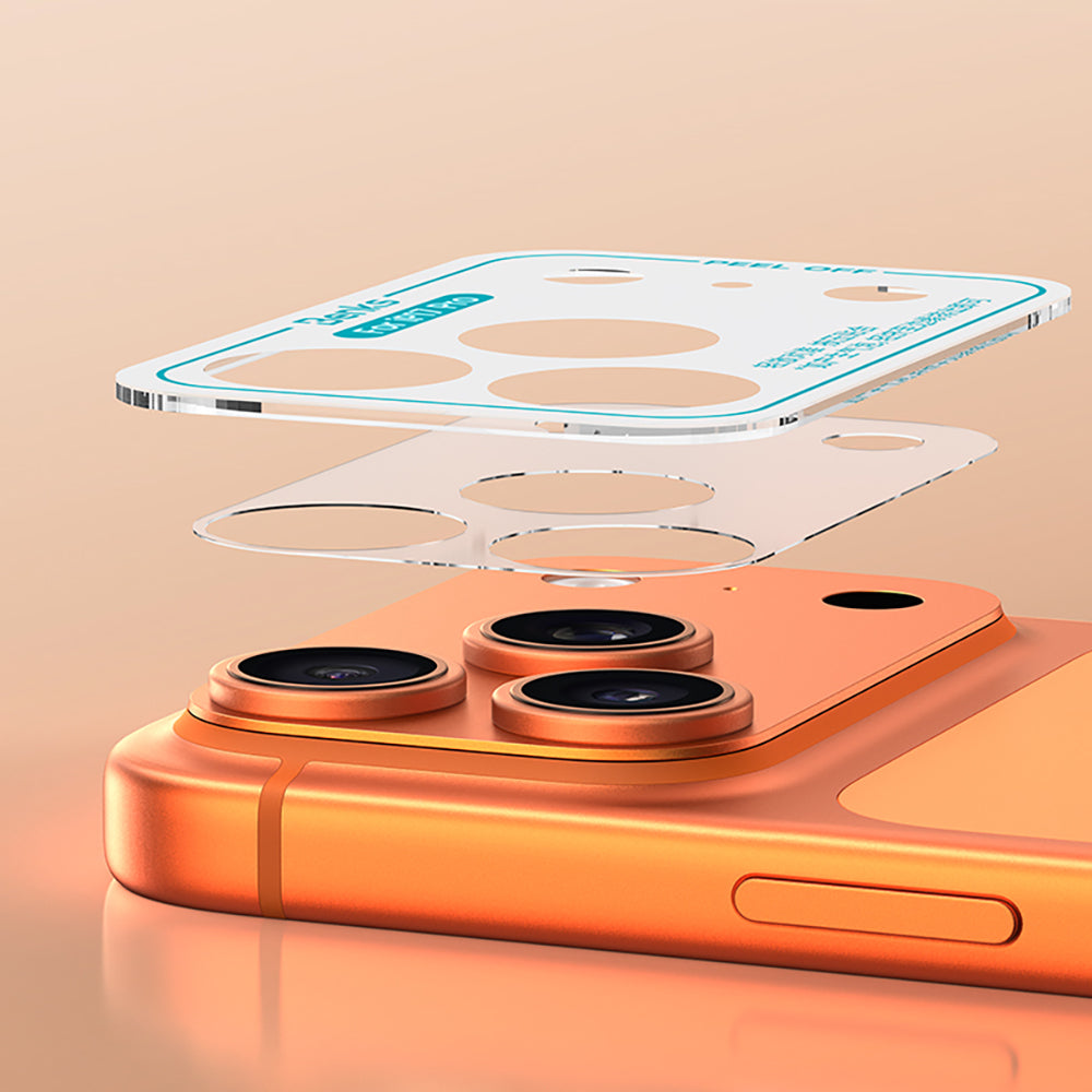 iPhone 17 Pro Benks Çizilmelere Karşı Dayanıklı 0.35mm Mat Kamera Full Lens Koruyucu