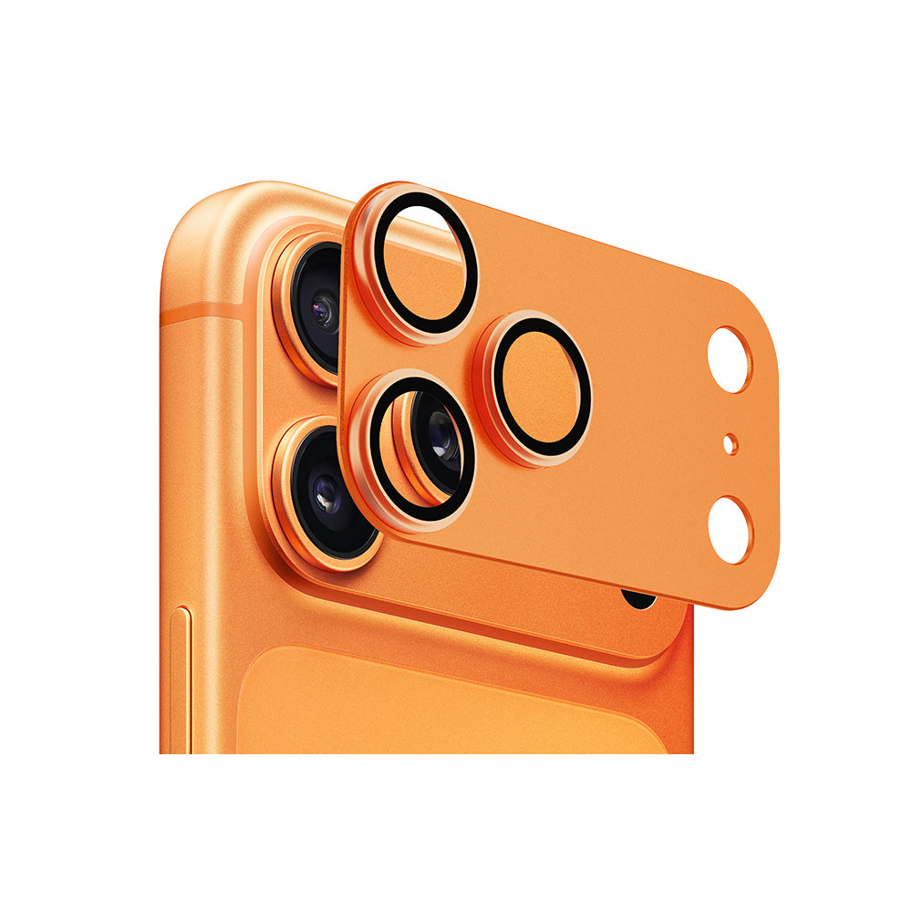 iPhone 17 Pro Go Des FC007 Titanyum Serisi Anti Reflective Kamera Lens Koruyucu