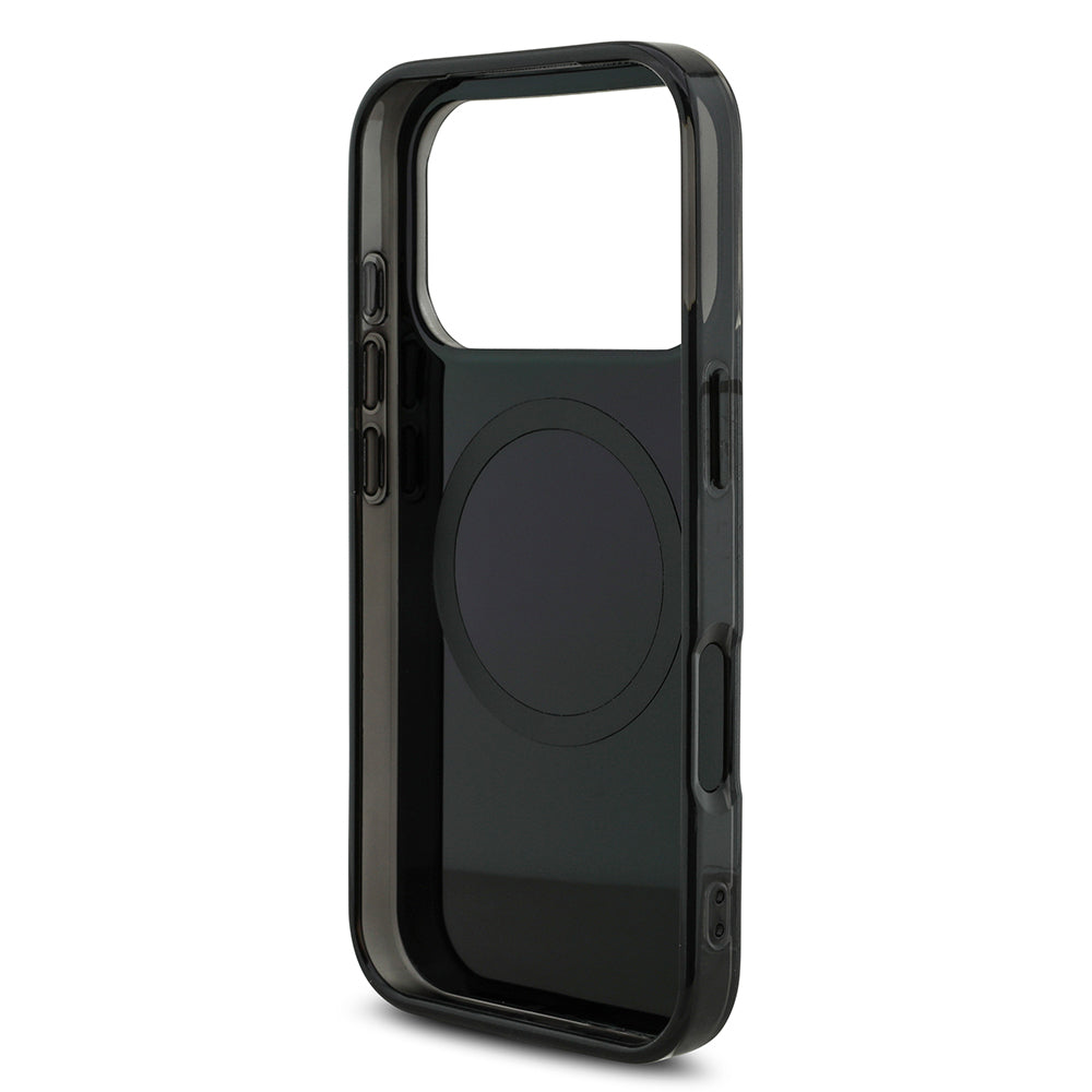 iPhone 17 Pro Kılıf AMG Orijinal Lisanslı Çift Katmanlı Büyük Logolu Petek Desenli Kılıf
