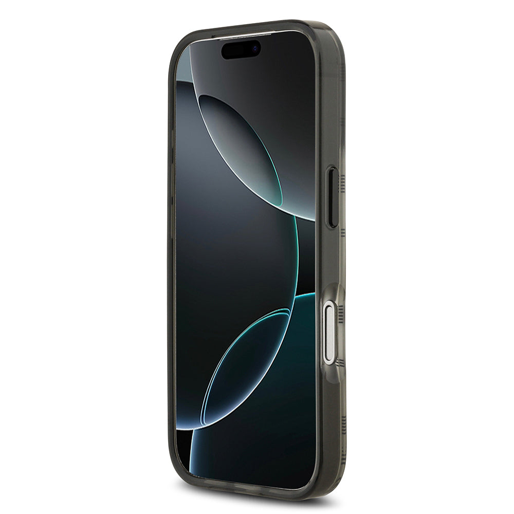 iPhone 17 Pro Kılıf BMW Orijinal Lisanslı M-safe Şarj Özellikli Metal Kamera Butonlu Yatay Şeritli M Dizayn Kılıf