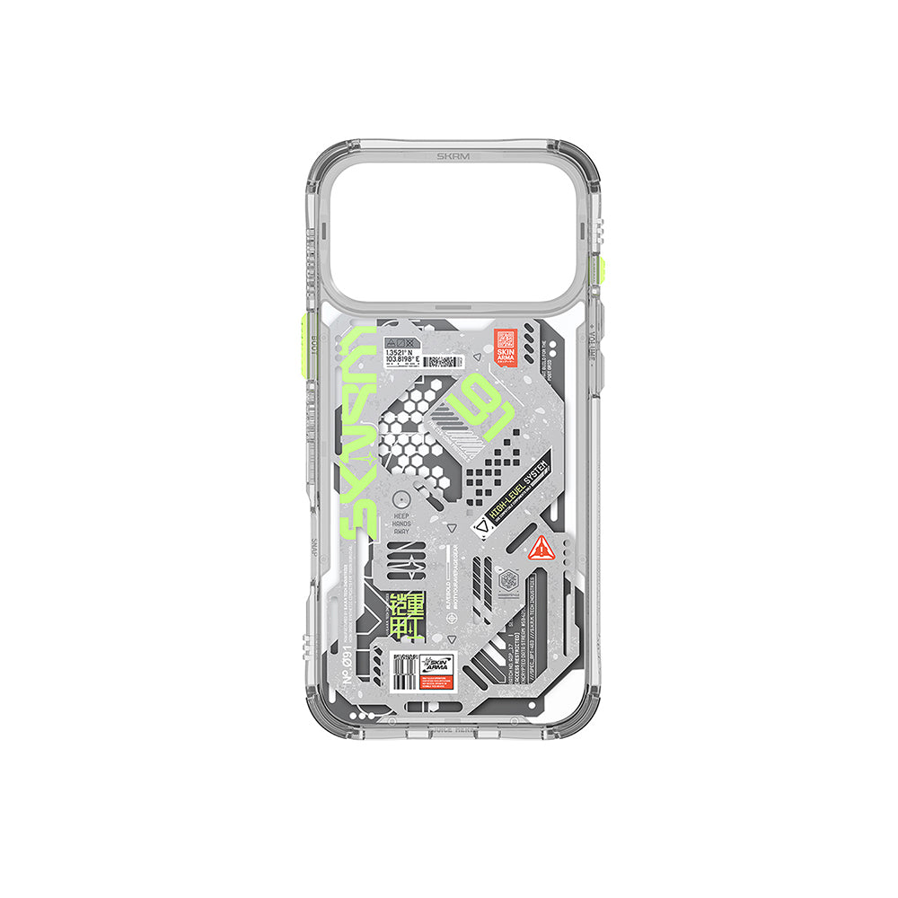 iPhone 17 Pro Kılıf Desenli Airbag Tasarımlı Skinarma Spectra Kılıf