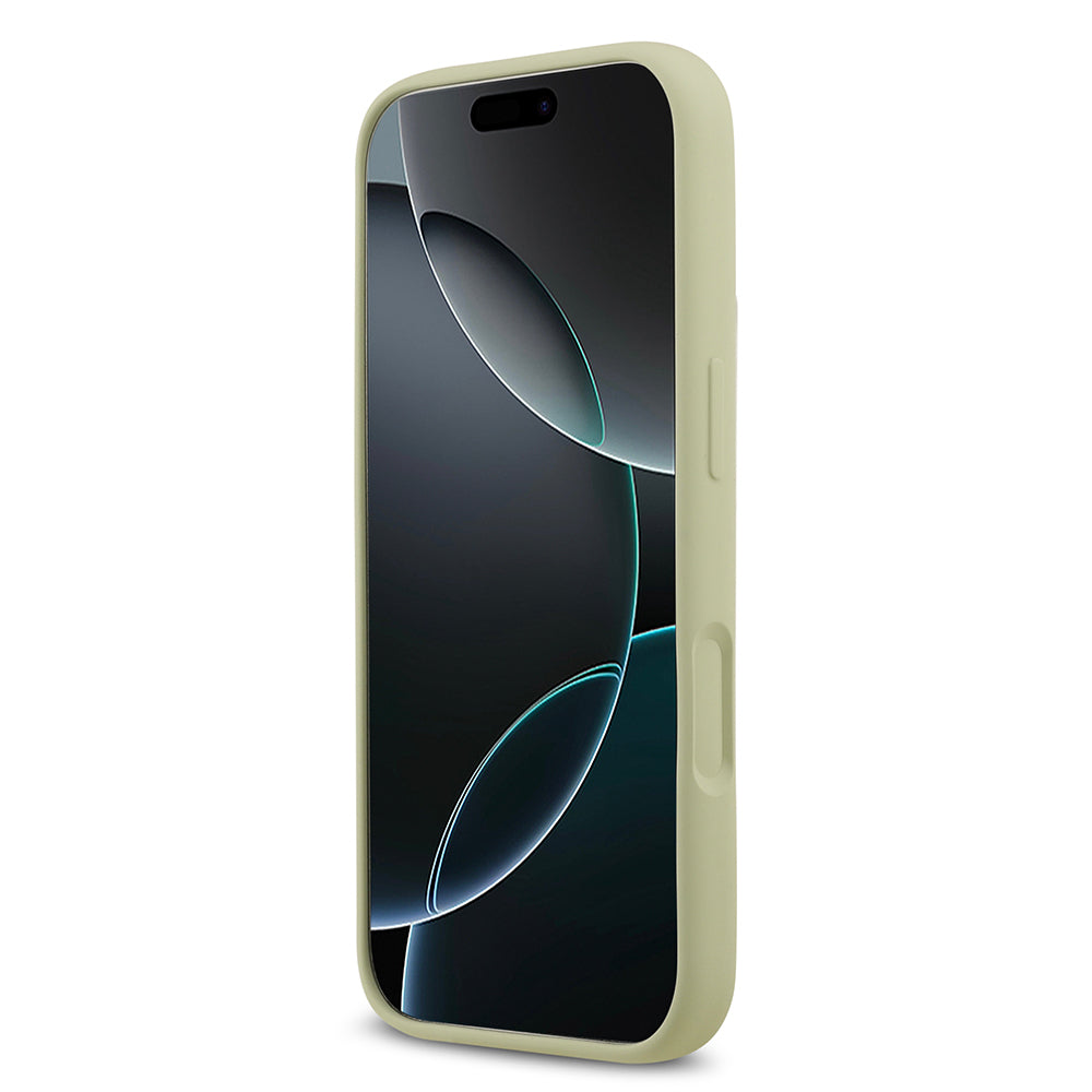 iPhone 17 Pro Kılıf Guess Orijinal Lisanslı Grained Yazı Logolu Kılıf