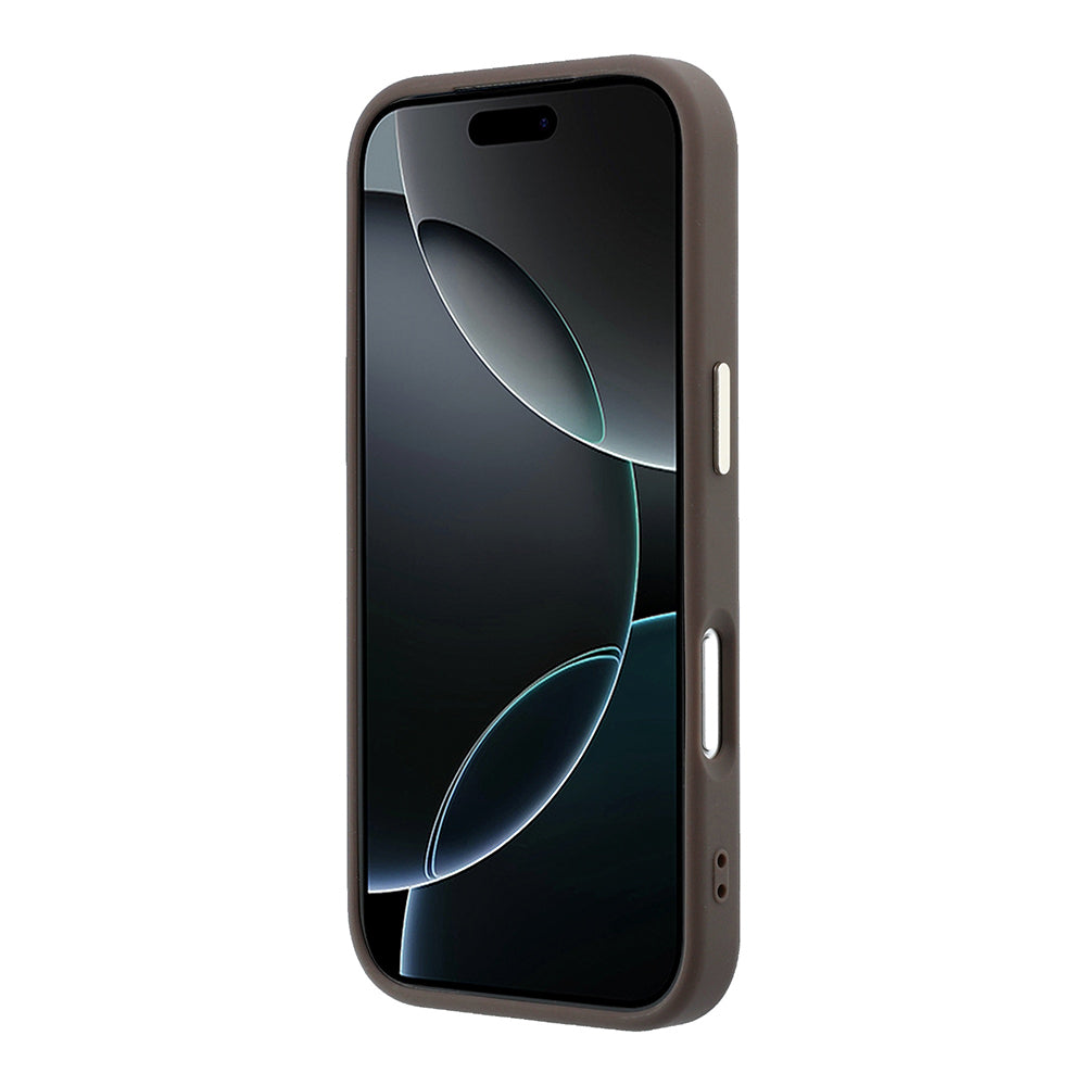 iPhone 17 Pro Kılıf Guess Orijinal Lisanslı M-safe Şarj Özellikli Small 4G Classic Logolu Kılıf