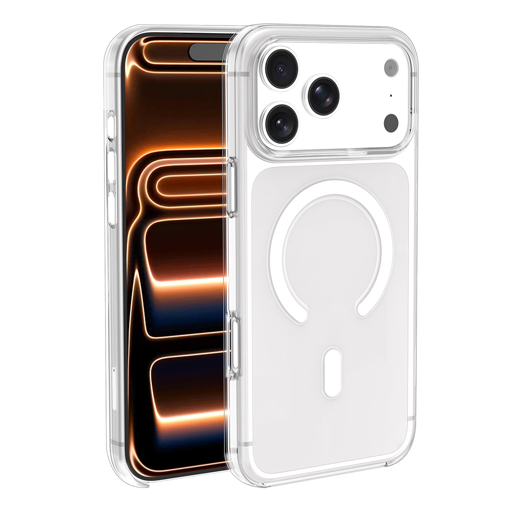 iPhone 17 Pro Kılıf IC Çipli Zore Wireless Şarj Özellikli Şeffaf Orjin Kılıf