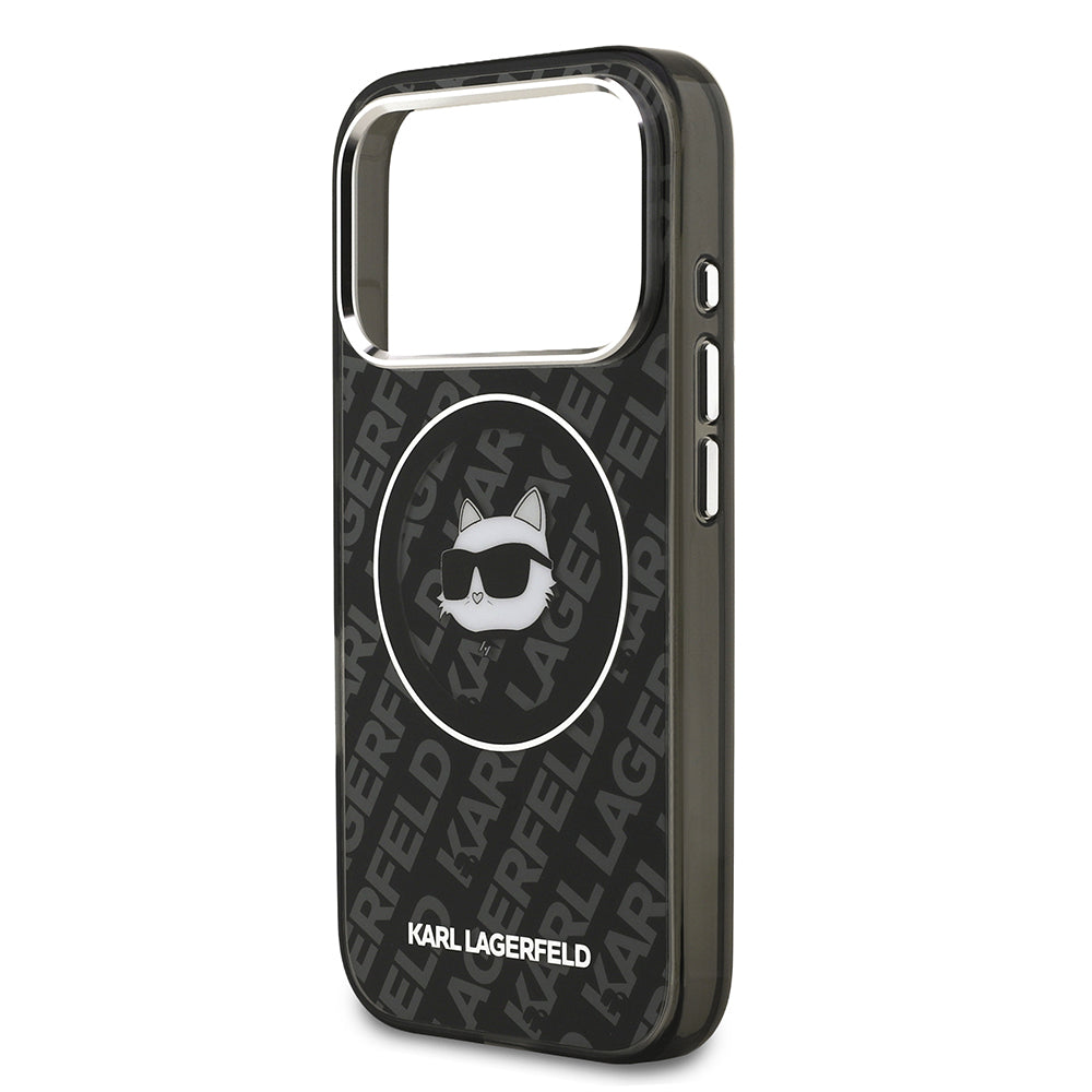iPhone 17 Pro Kılıf Karl Lagerfeld Orijinal Lisanslı IML Baskılı Choupette Heads Kılıf