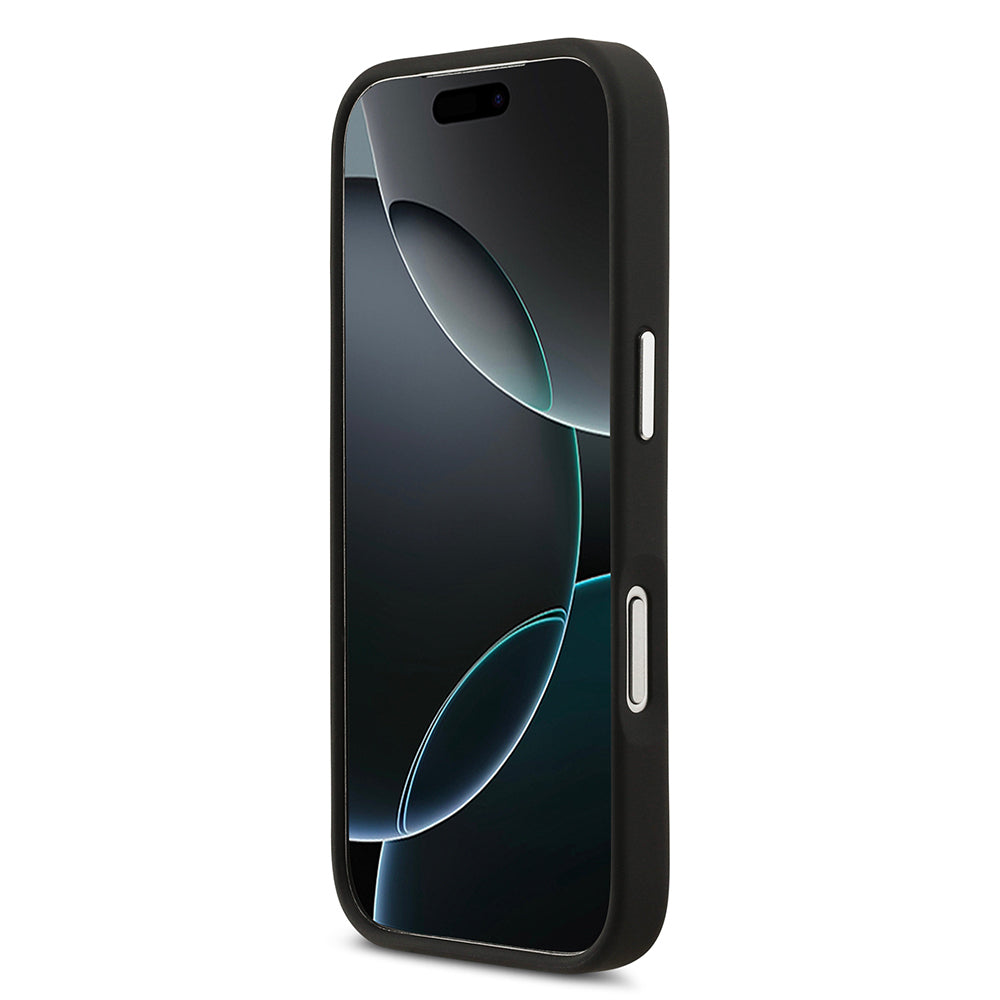 iPhone 17 Pro Kılıf Lacoste Orijinal Lisanslı M-safe Şarj Özellikli Champs Elysees PU Deri Tasarımlı Kılıf