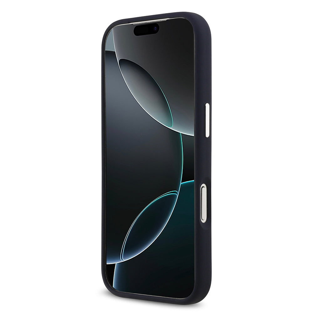 iPhone 17 Pro Kılıf Lacoste Orijinal Lisanslı M-safe Şarj Özellikli İkonik Logolu Metal Kamera Çerçeveli Silikon Kılıf