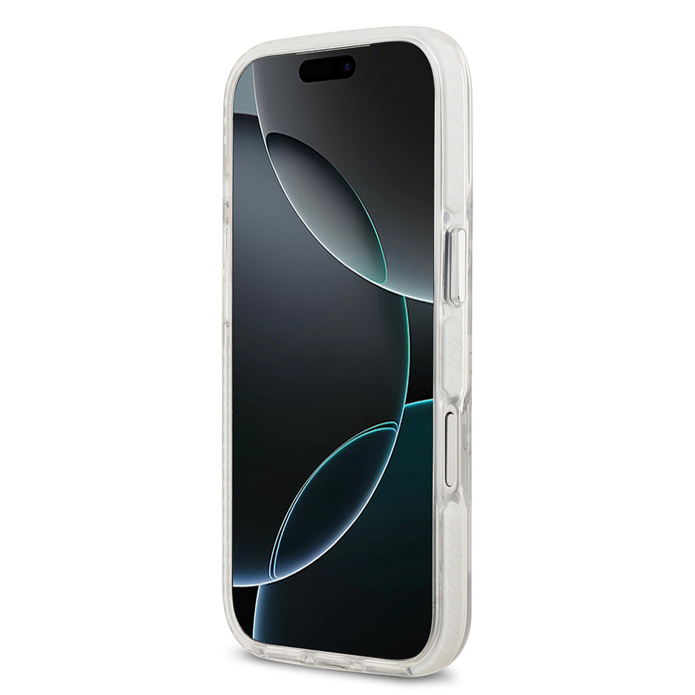 iPhone 17 Pro Kılıf Lacoste Orijinal Lisanslı M-safe Şarj Özellikli İkonik Timsah Logolu Buzlu Kılıf