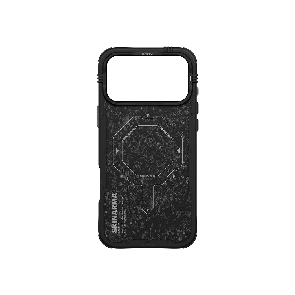 iPhone 17 Pro Kılıf M-safe Şarj Özellikli Airbag Tasarımlı Skinarma Vektor Kılıf