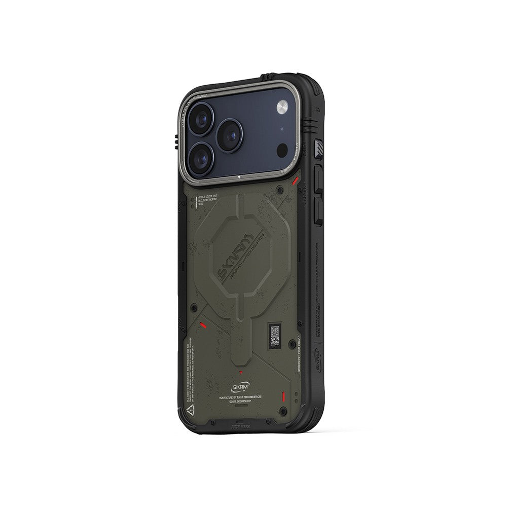 iPhone 17 Pro Kılıf M-Safe Şarj Özellikli Airbag Tasarımlı Skinarma Vigor Kılıf