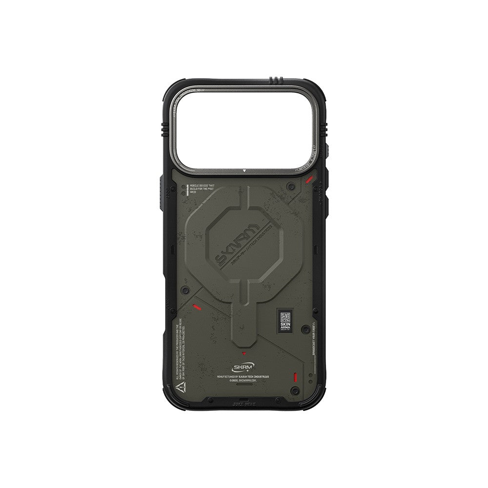 iPhone 17 Pro Kılıf M-Safe Şarj Özellikli Airbag Tasarımlı Skinarma Vigor Kılıf