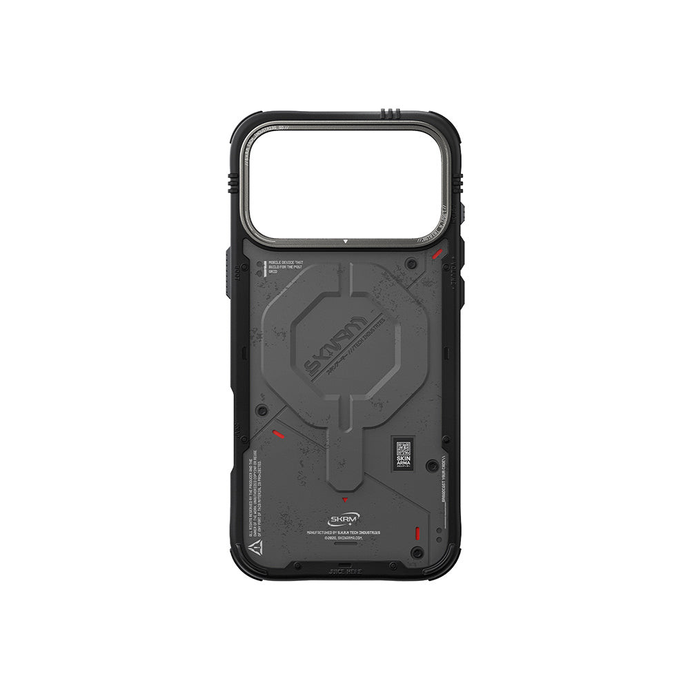 iPhone 17 Pro Kılıf M-Safe Şarj Özellikli Airbag Tasarımlı Skinarma Vigor Kılıf