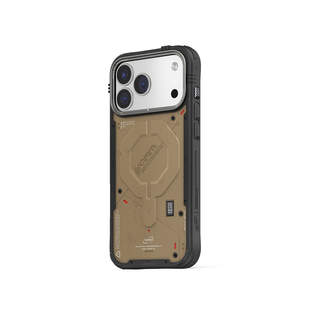 iPhone 17 Pro Kılıf M-Safe Şarj Özellikli Airbag Tasarımlı Skinarma Vigor Kılıf