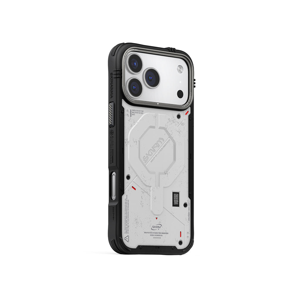 iPhone 17 Pro Kılıf M-Safe Şarj Özellikli Airbag Tasarımlı Skinarma Vigor Kılıf